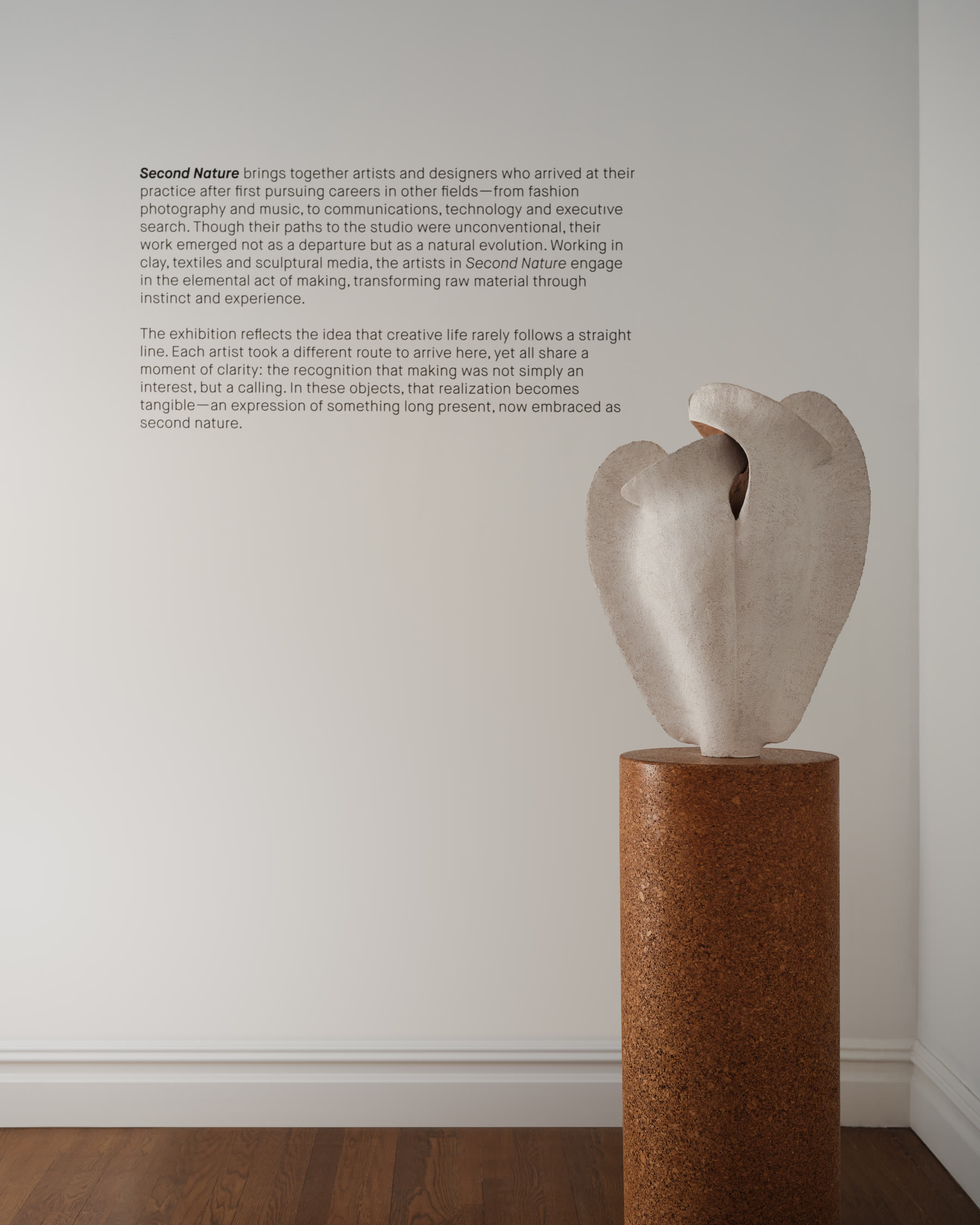 Dernier Cri gallery installation view with Todd Marshard ceramic forms